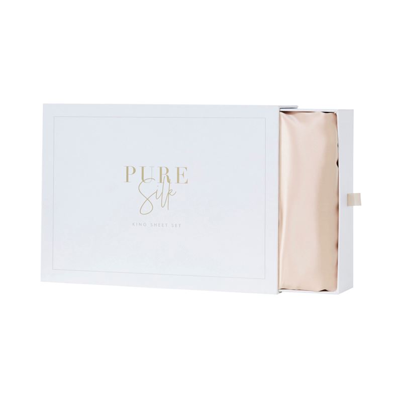 Pure Silk Shell Pink Sheet Set