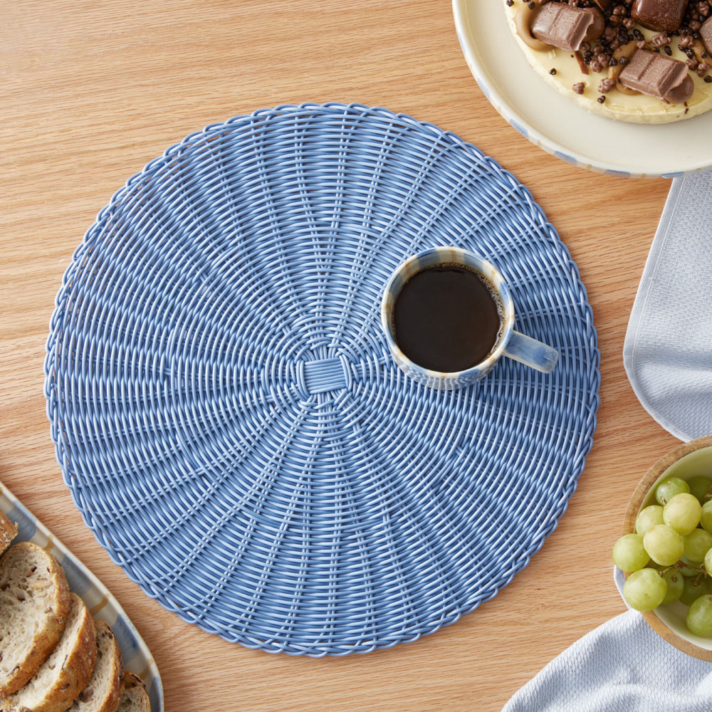 Tribeca Blue Placemat 2 Pack
