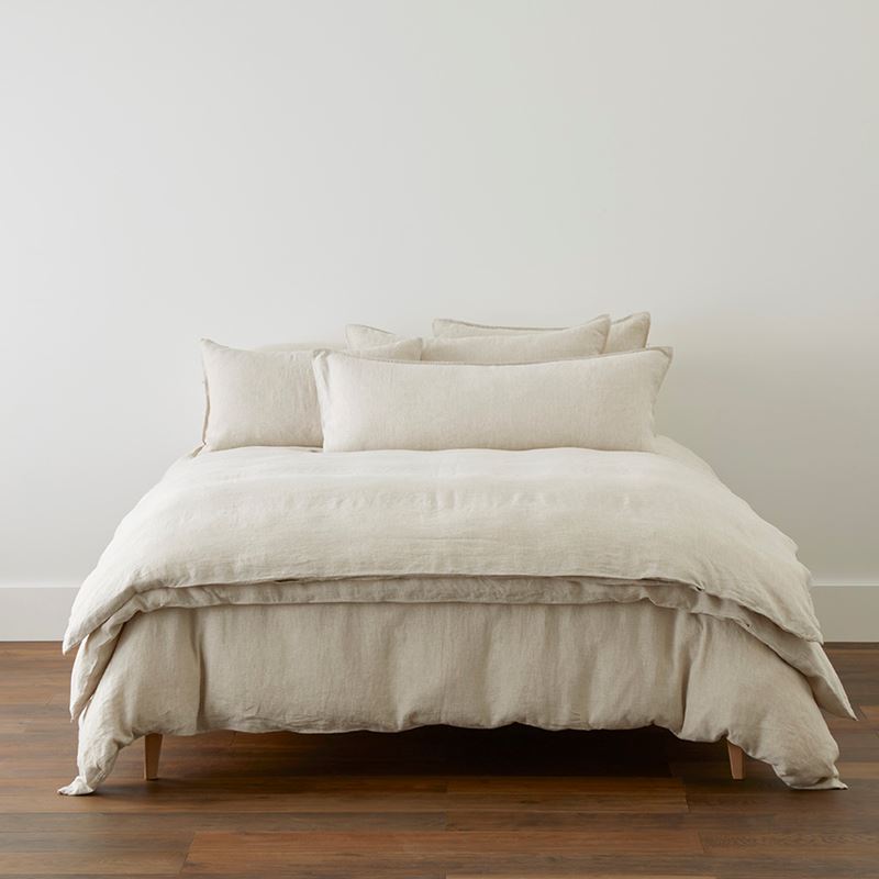 Vintage Washed Linen Linen Quilt Cover Separates