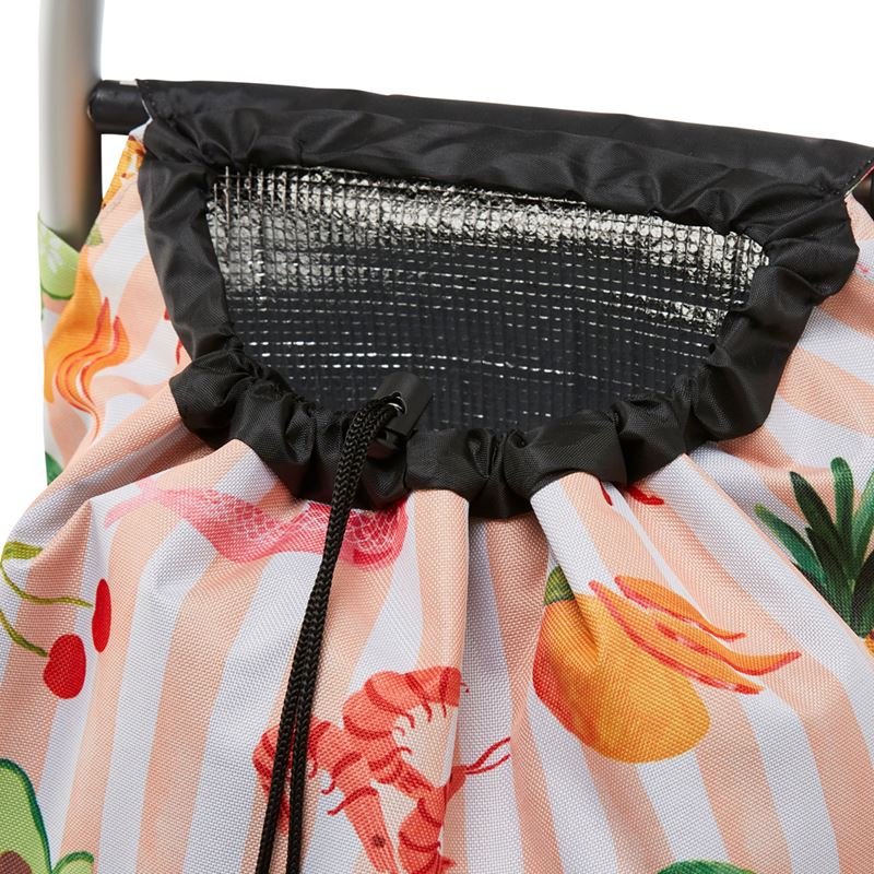 Summer Foodie Market Shopping Trolley