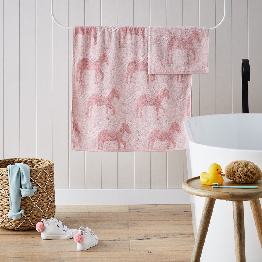 Unicorn Pink Towel Range