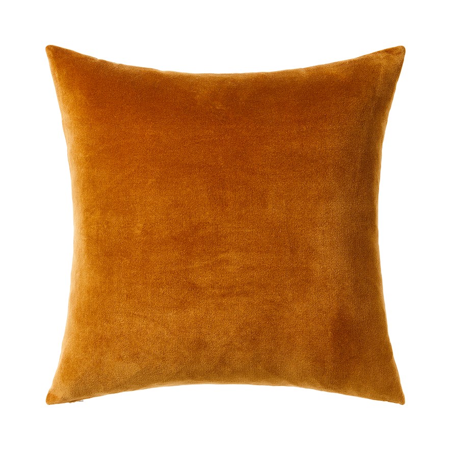 Bombay Amber Velvet Cushion