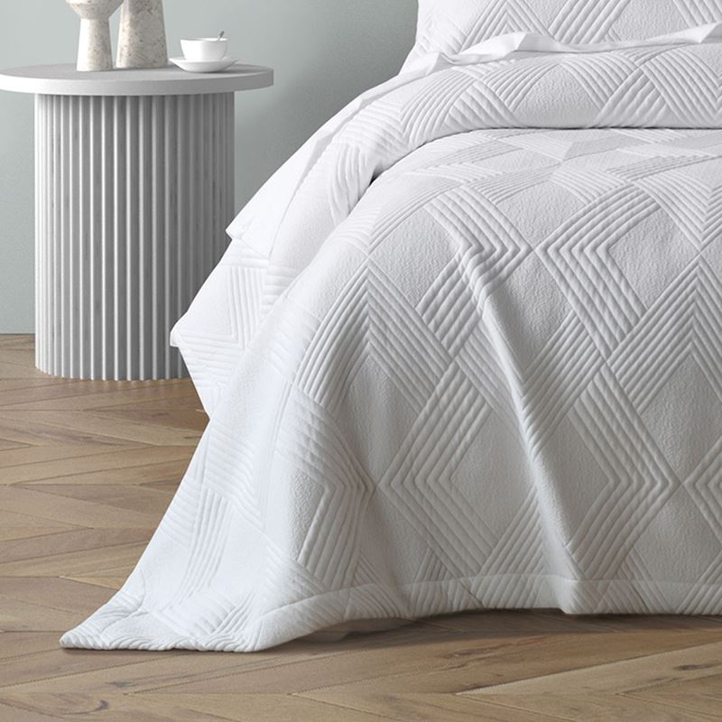Cassiano White Coverlet Set + Separates