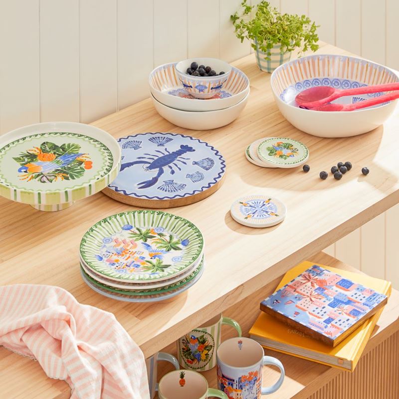 La Dolce Vita Multi Coasters Pack of 4