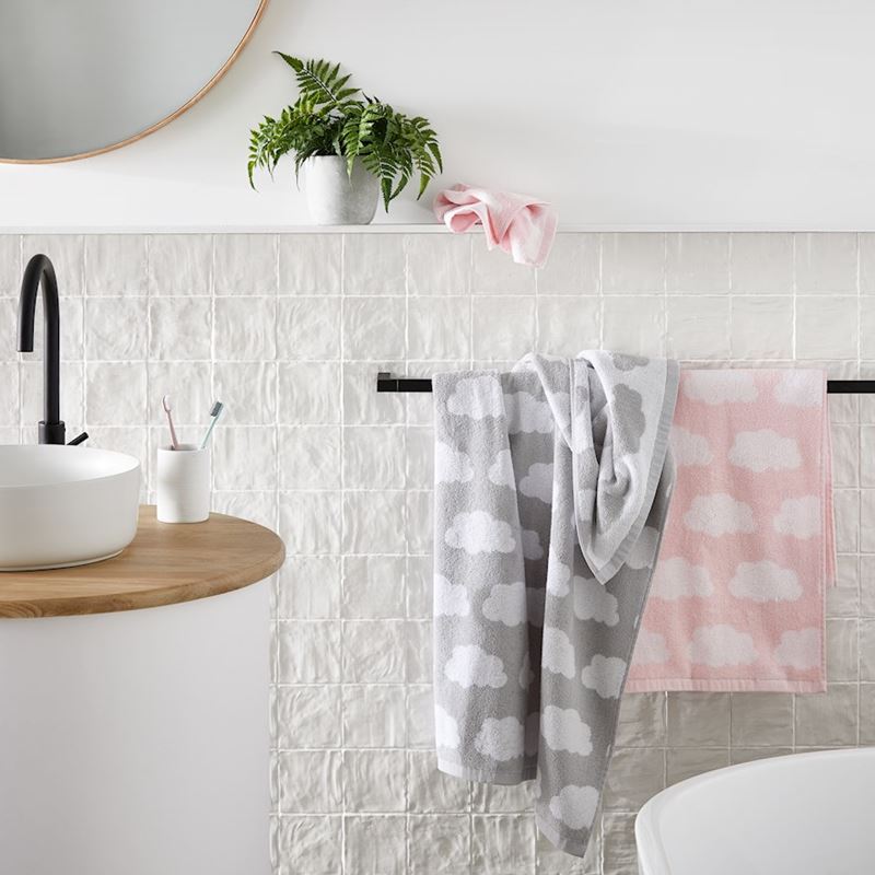 Cloud Grey Towel Range
