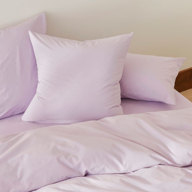 Stonewashed Cotton Lilac Quilt Cover Separates