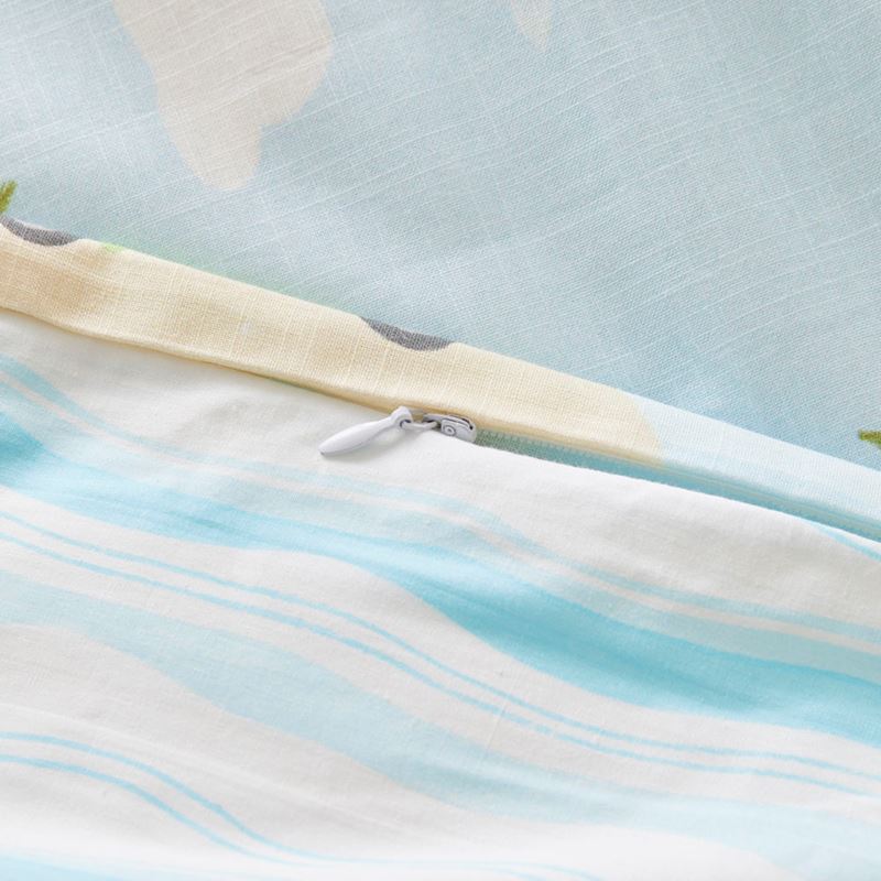Palm Beach Ocean Cot Quilt Cover Set
