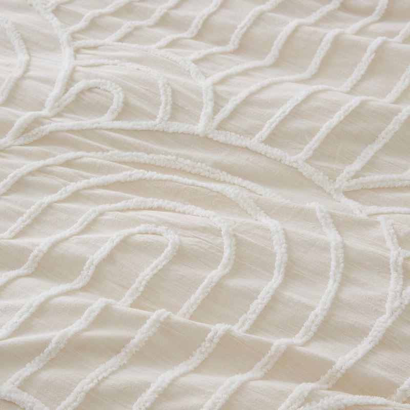 Archie Tufted Macadamia Pillowcases