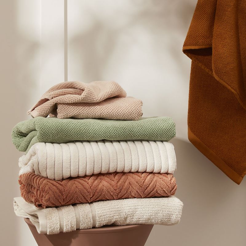Mimosa Earth Textured Towel Range