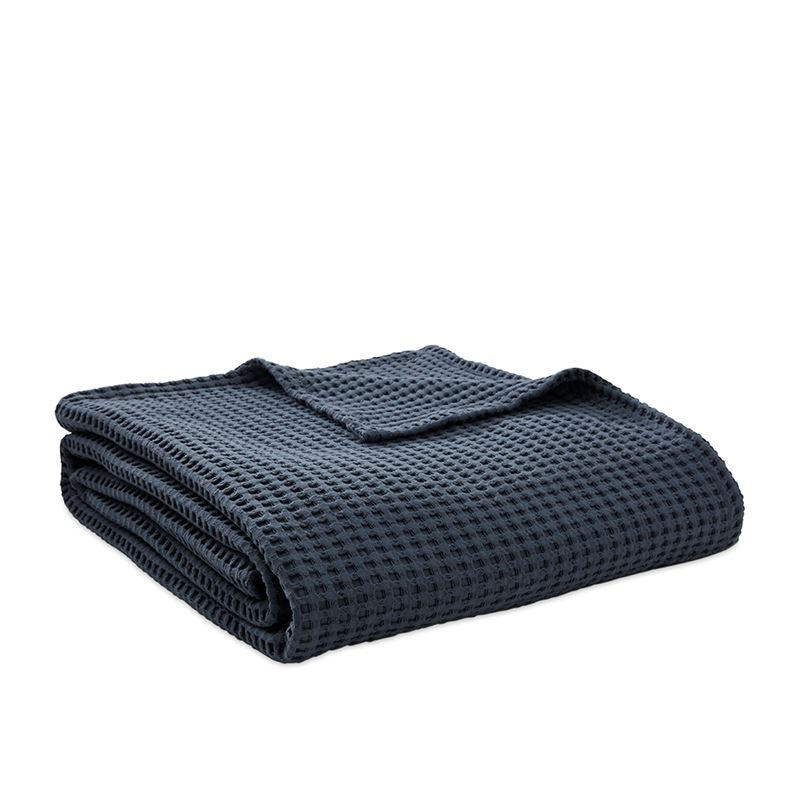 European Collection Thunderstorm Turkish Cotton  Waffle Blanket