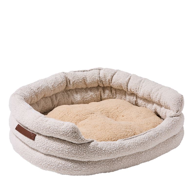 Ziggy Cream Boucle Pet Bed