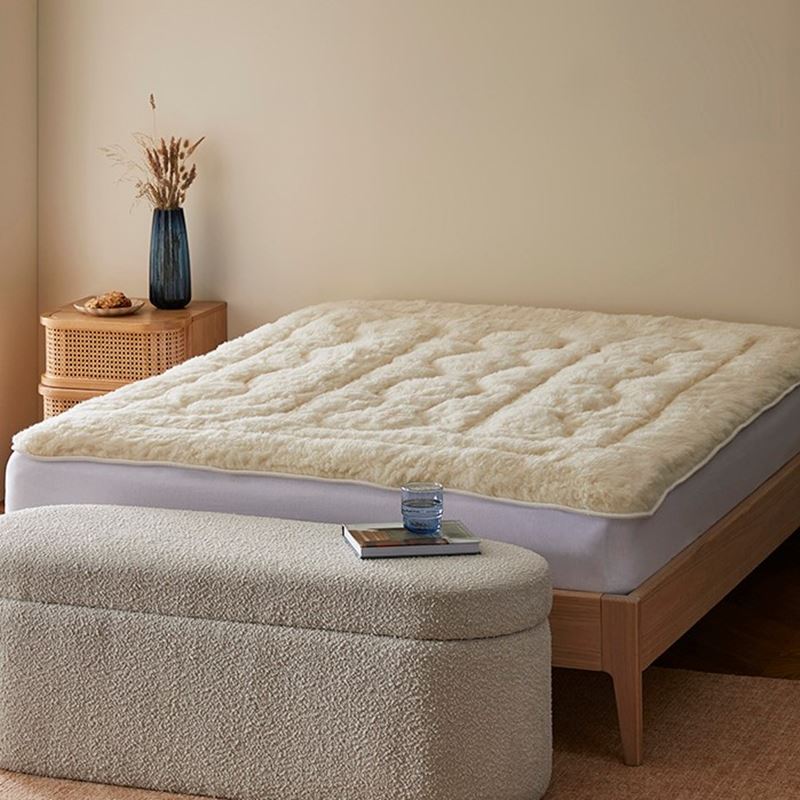 Sleep Therapy Wool Mattress Topper
