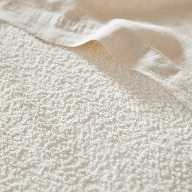 Blake Off White Boucle Quilt Cover Separates
