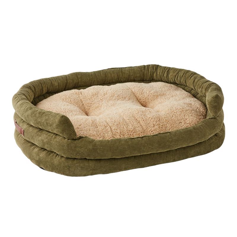 Ziggy Forest Corduroy Pet Bed