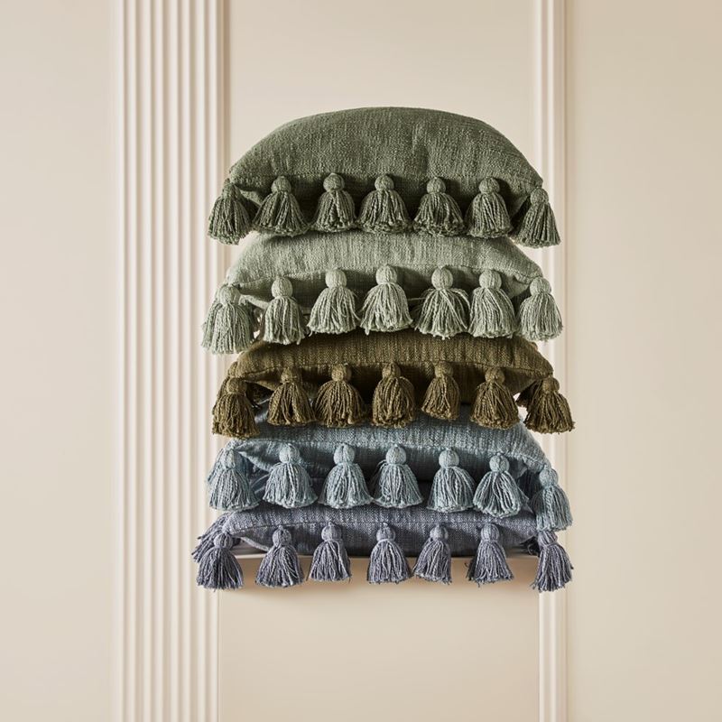 Aries Blue Rain Cushion