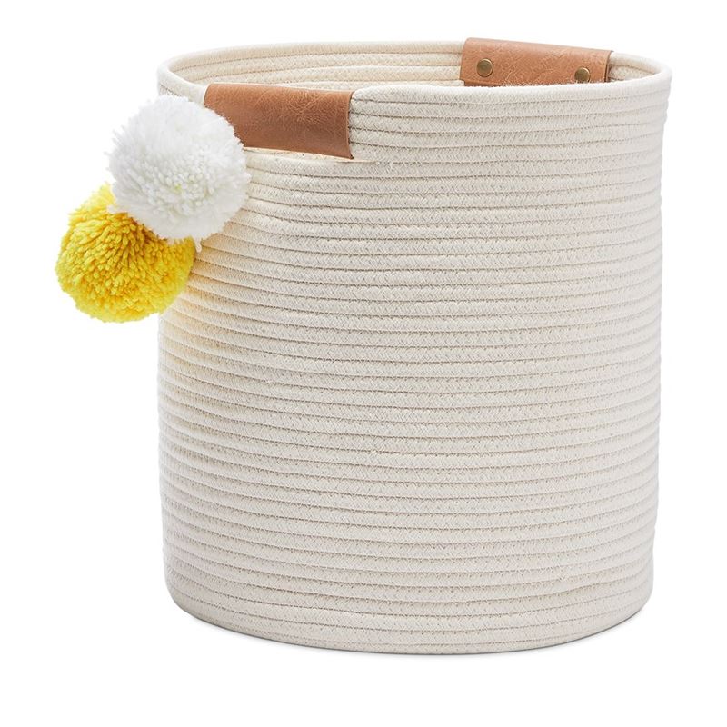 Cooper Natural & Tan Rope Baskets