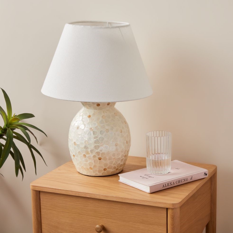 Florence Ivory Table Light