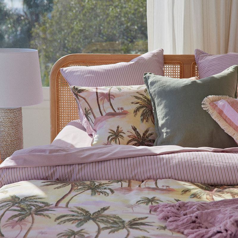 Sunset Palm Quilt Cover Set + Separates