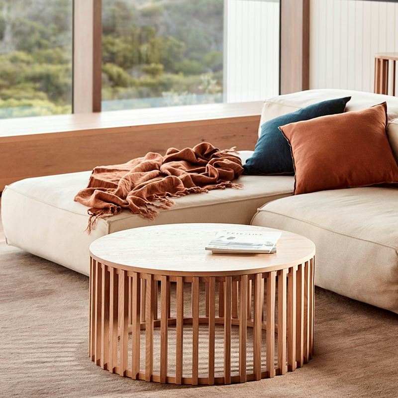 Slat Oak Coffee Table