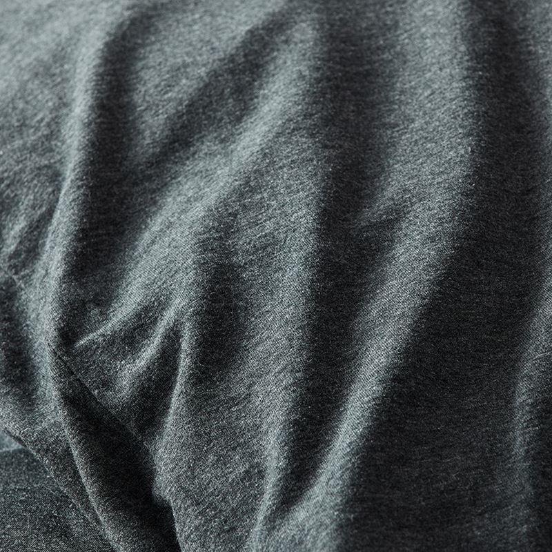 Ultra Soft Jersey Black Marble Quilt Cover Separates