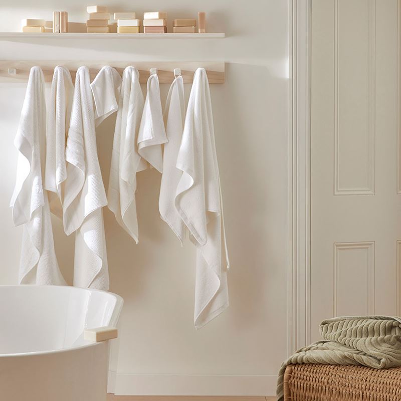 Flinders White Towel Range