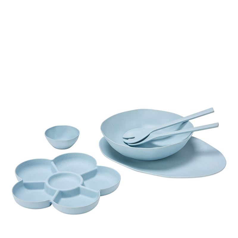 Capri Bamboo Blue Servingware