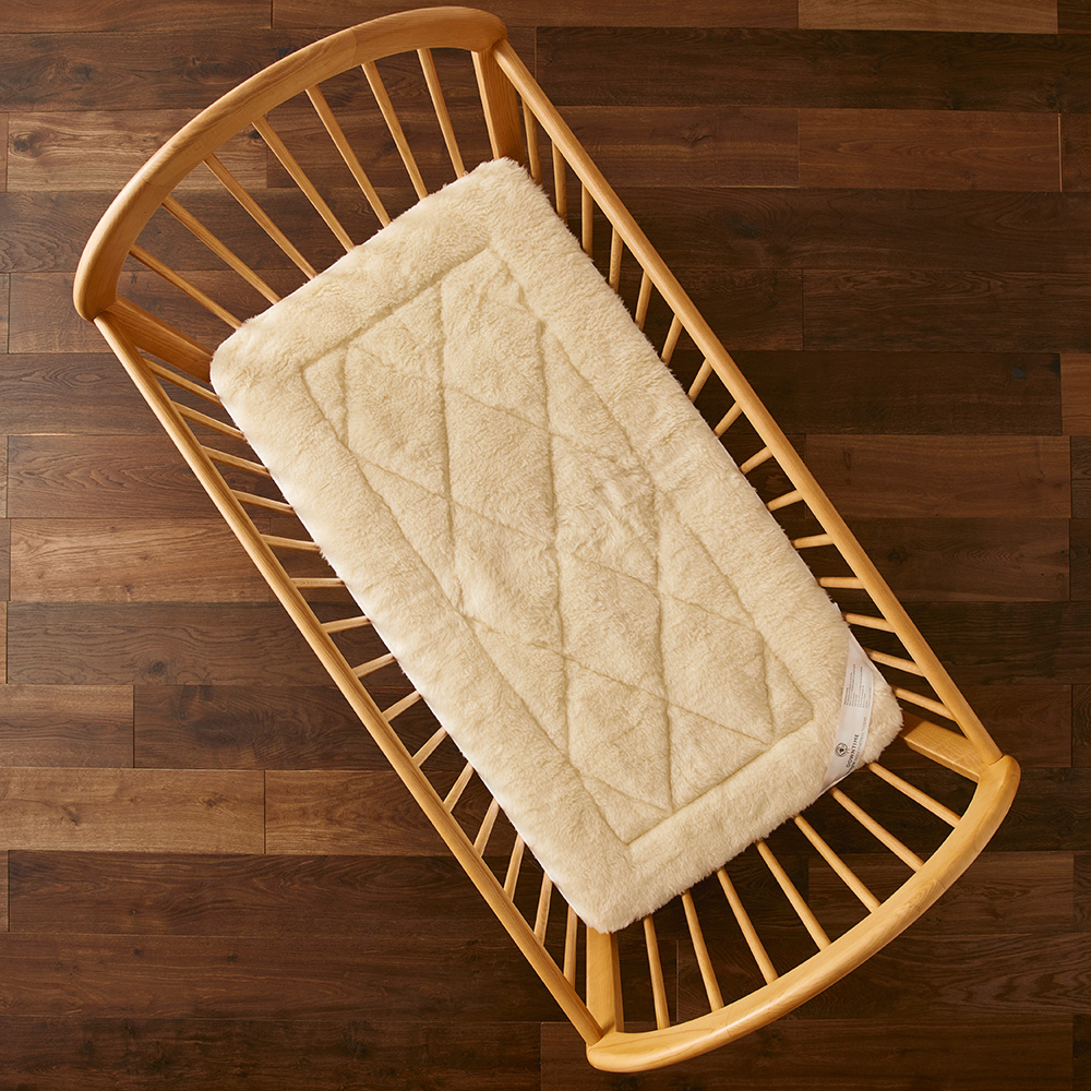 Sleep Tight Wool Cot Mattress Topper