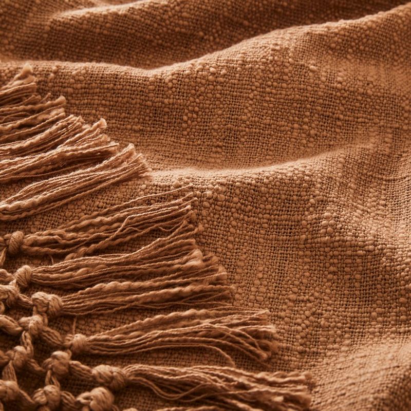 Macrame Tobacco Knot Throw
