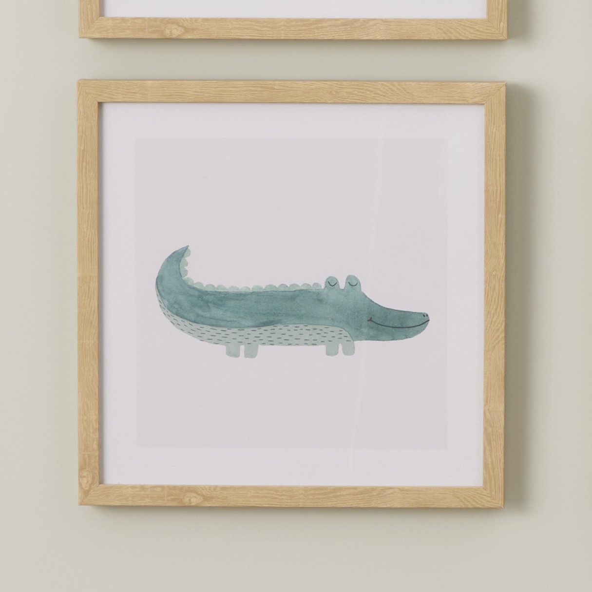 Nursery Crocodile Wall Art