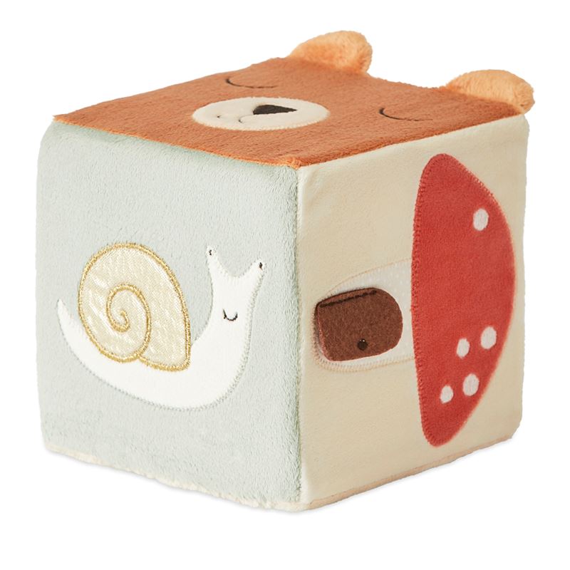 Woodlands Sensory Cube Play Time Baby Toy
