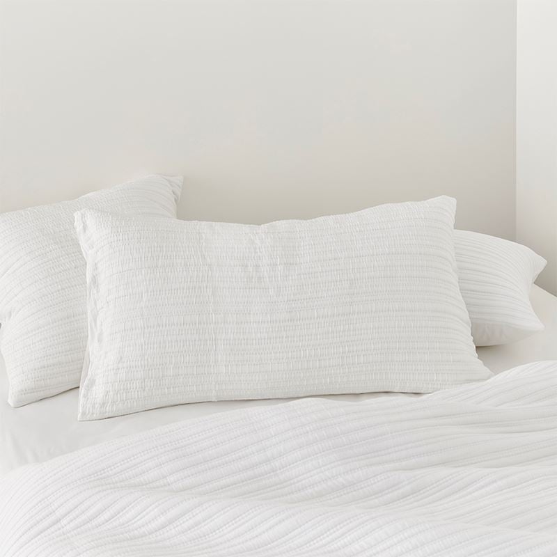 Hayman White Quilted Quilt Cover Set + Separates