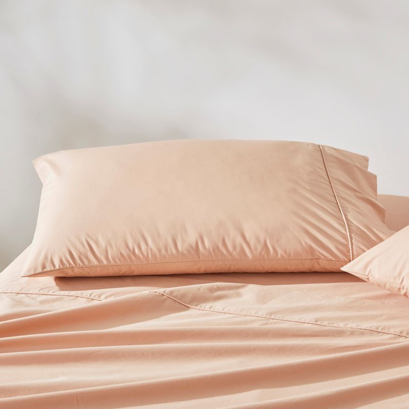 Fresh Cotton Percale Almond Sheet Set