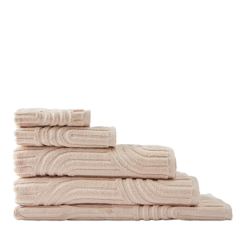 Archie Nude Pink Towel Range