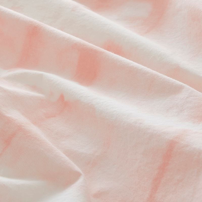 Stonewashed Cotton Peach Tie Dye Quilt Cover Separates