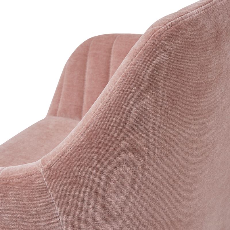 Munich Dusty Rose Desk Chair