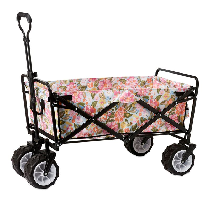 Byron Floral Blue Beach Trolley
