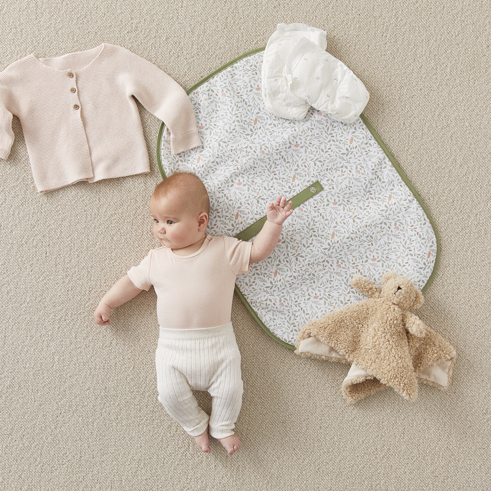 Forest Leaves Travel Change Mat