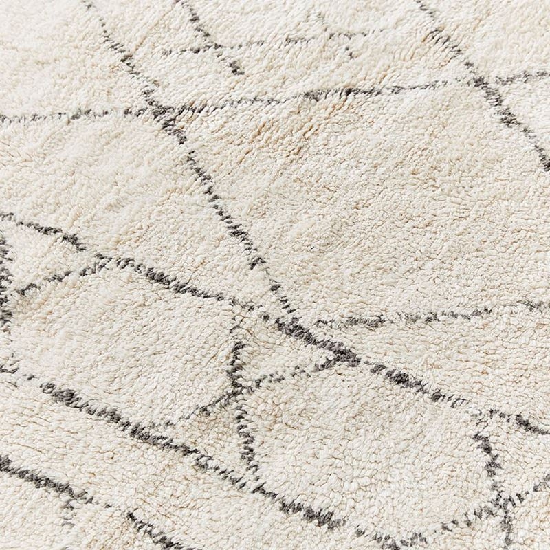 Iowa Black & Natural Rug