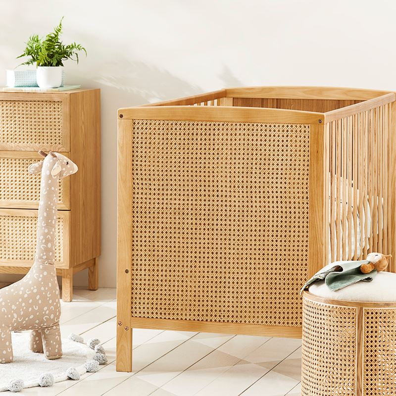 Arden Natural Rattan Cot