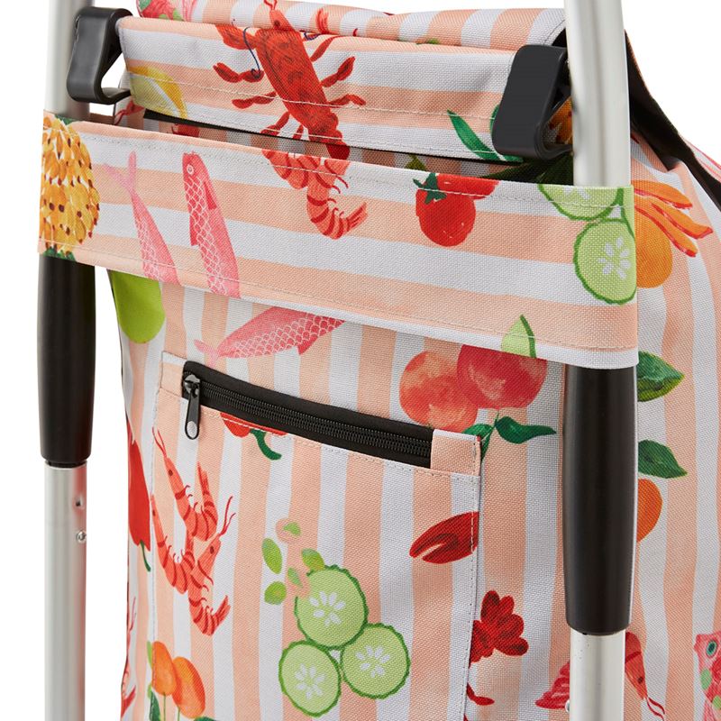 Summer Foodie Market Shopping Trolley