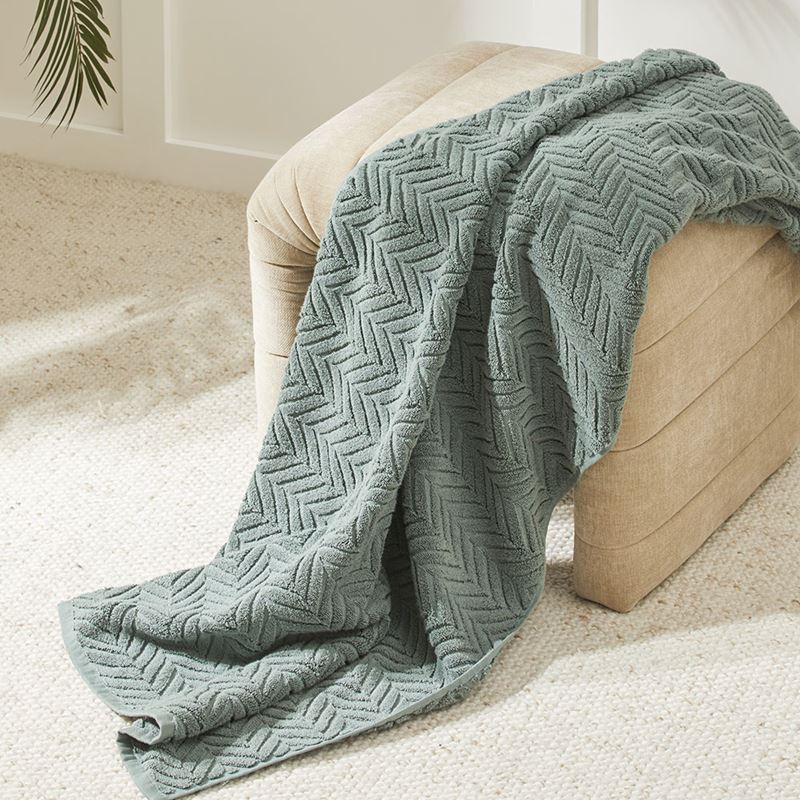 Mimosa Textured Seagrass Towel Range