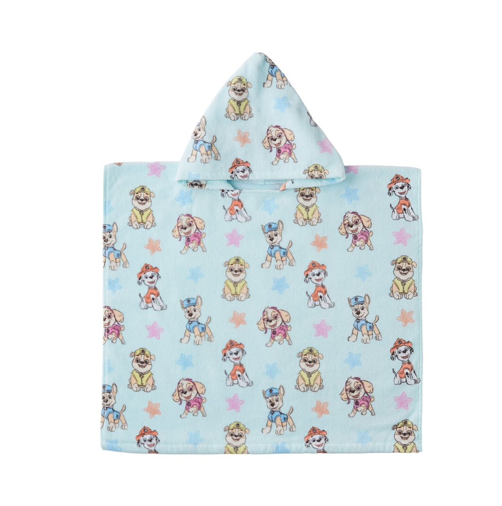 Paw Patrol Sky Blue Hooded Towel