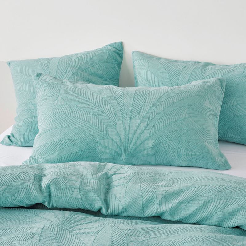 Acai Aqua Matelasse Quilt Cover Separates