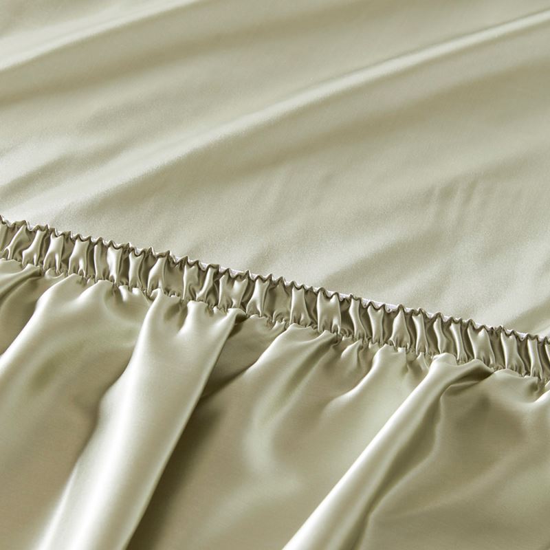 Pure Silk Tea Green Sheet Set