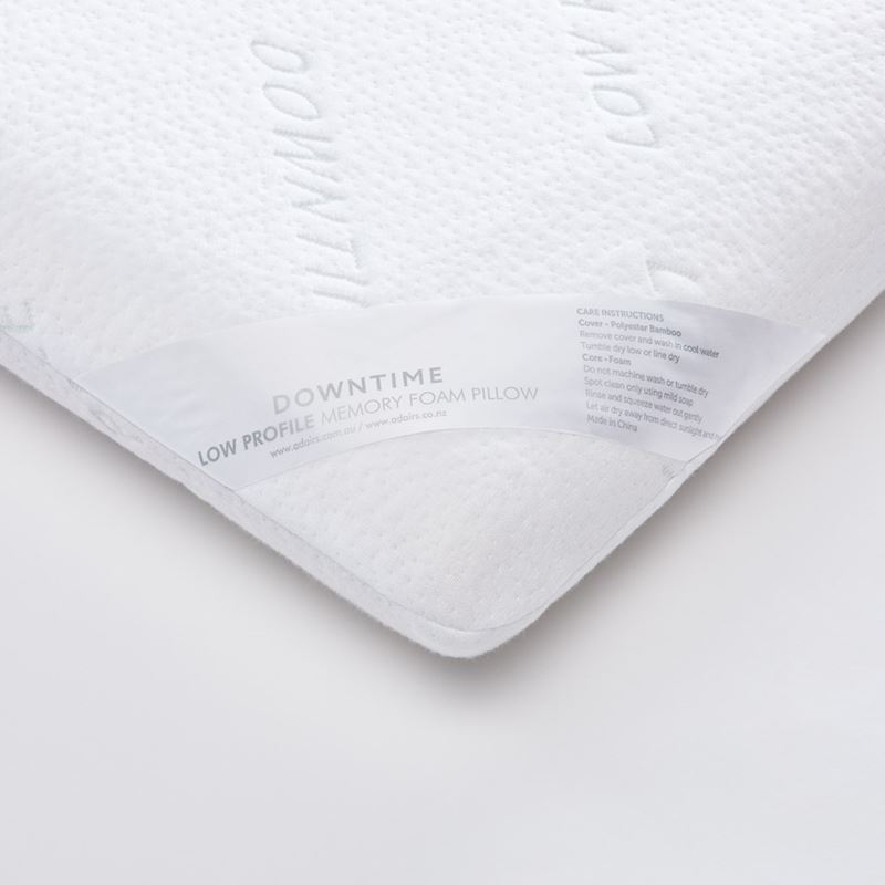 Slumber Memory Rest Pillow Low Profile
