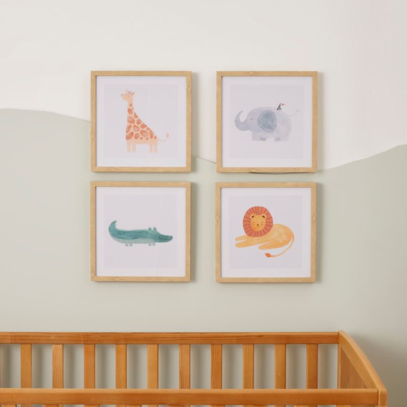 Nursery Crocodile Wall Art