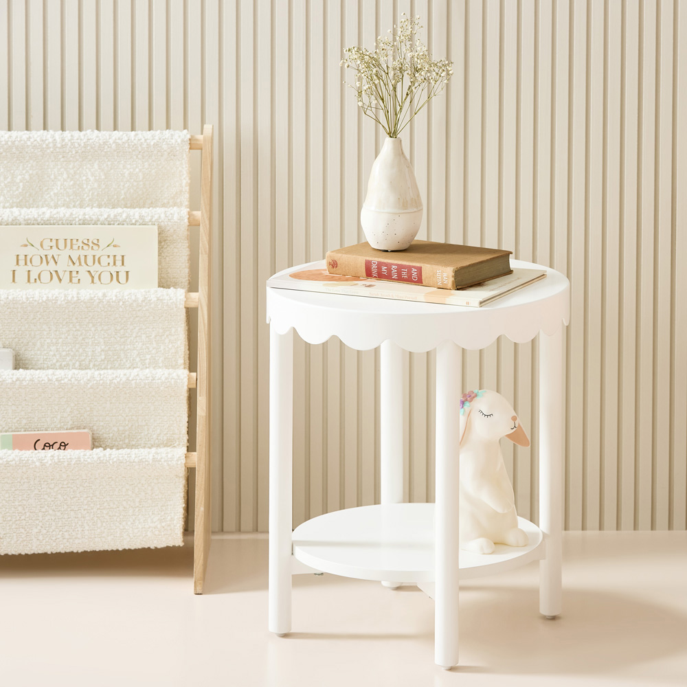 Dixie Scallop Side Table