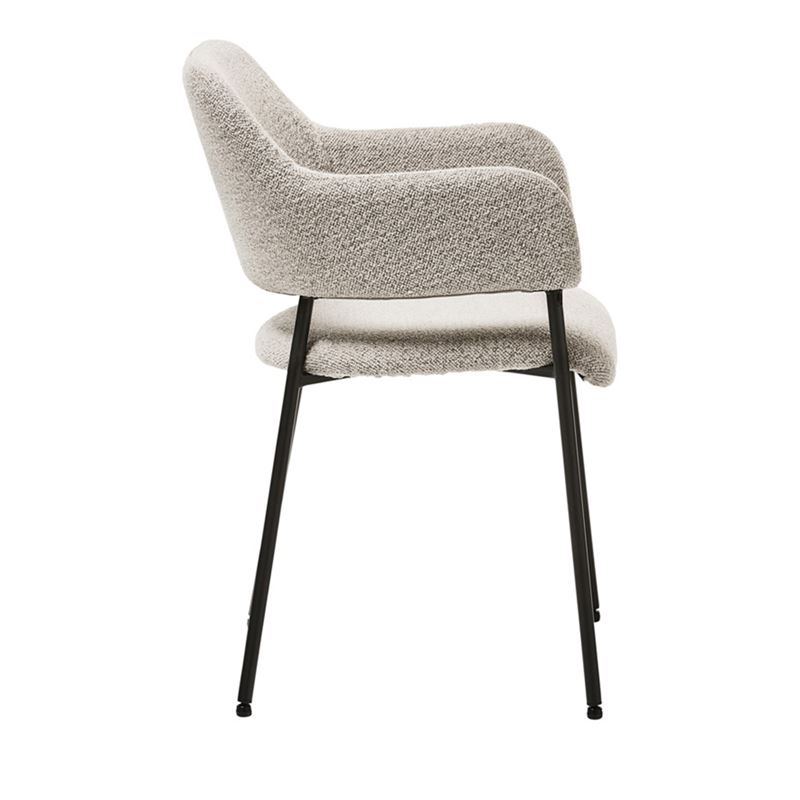 Rhodes Beige Boucle Dining Chair Set of 2