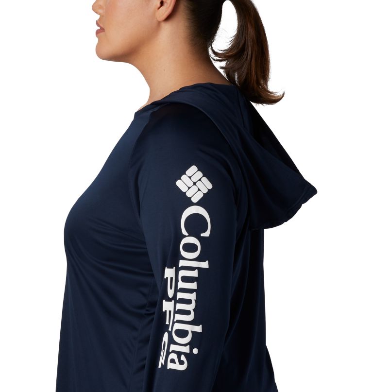 Columbia Women' PF Tida Tee Hoodi  Plu Size