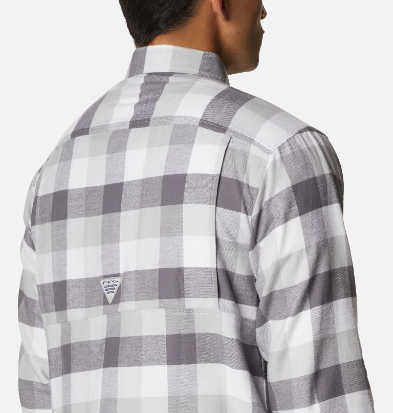Columbia Men' PF Slac Tide Flanne Lon Sleev Shirt